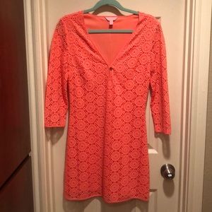 Coral Lilly Pulitzer Dress